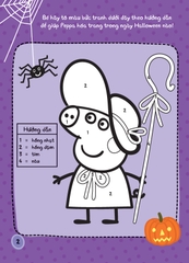 Sách tương tác - Cùng học cùng chơi với Peppa Pig Cuốn 1: Halloween vui nhộn của Peppa