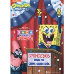 23_SpongeBob Squarepants - Sách thực hành tô màu: Sponge Bob ứng cử chức giám đốc
