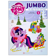 Combo 3 cuốn: My Little Pony Jumbo - Tô Màu Và Các Trò Chơi - Chủ Đề Giáng Sinh