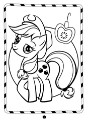 My Little Pony Jumbo - Tô Màu Và Các Trò Chơi Chủ Đề Giáng Sinh - Tập 1 (Tái Bản)