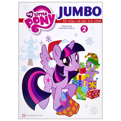 Combo 3 cuốn: My Little Pony Jumbo - Tô Màu Và Các Trò Chơi - Chủ Đề Giáng Sinh