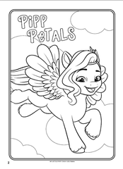 My Little Pony - Tô Màu Thật Là Dễ - Cuốn số 1 : Pipp
