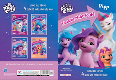 Combo 4 Cuốn : My Little Pony - Tô Màu Thật Là Dễ
