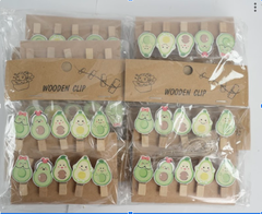 SET 10 TÚI Kẹp Gỗ Các Hình
