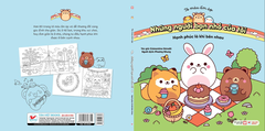 Sách Tô Màu Ấm Áp - Hạnh phúc là khi bên nhau