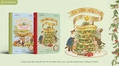 Combo 2 cuốn Gia Đình Mèo Cam: Giáng Sinh Lung Linh + Bốn Mùa Yêu Thương