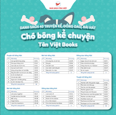 Chó bông kể chuyện - Size nhỏ 25cm - Món quà trí tuệ cho bé