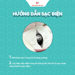 Chó bông kể chuyện - Size nhỏ 25cm - Món quà trí tuệ cho bé