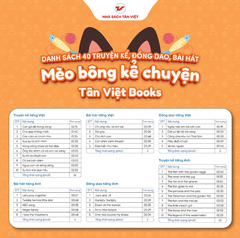 Mèo bông kể chuyện - Size 25cm - Món quà trí tuệ cho bé