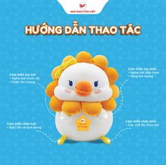 Vịt bông kể chuyện - Size 40cm - Món quà trí tuệ cho bé