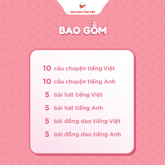 Thỏ bông kể chuyện - Loại nhỏ nằm ngang - Size 25cm - Món quà trí tuệ cho bé