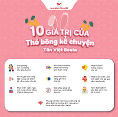 Thỏ bông kể chuyện - Loại nhỏ nằm ngang - Size 25cm - Món quà trí tuệ cho bé