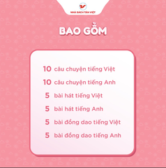 Thỏ bông kể chuyện mắt xanh - Size to 40cm - Món quà trí tuệ cho bé