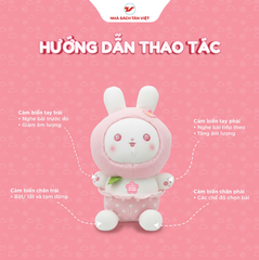 Thỏ con kể chuyện quần chấm bi - Size 25cm - Món quà trí tuệ cho bé