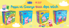 Bộ Hộp Peppa Pig: Thư Viện Yêu Thích Của Tớ - Sách Tranh - Dành Cho Trẻ 2+