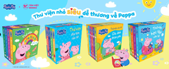 Bộ Hộp Peppa Pig: Thư Viện Đầu Tiên Của Tớ - Sách Tranh Tập Đọc 2+