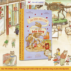 Bộ Sách Gia Đình Mèo Cam: Một Ngày Ở Bảo Tàng - Sách Tranh Tương Tác