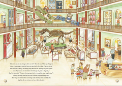 Bộ Sách Gia Đình Mèo Cam: Một Ngày Ở Bảo Tàng - Sách Tranh Tương Tác