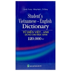 Từ Điển Việt Anh Dùng Cho Học Sinh 120000 Từ