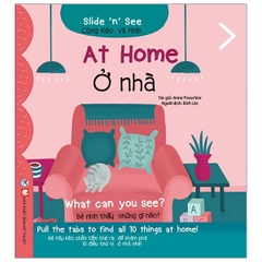 Trọn bộ 4 cuốn Sách tương tác Song ngữ - Slide and See (phù hợp cho trẻ 0-3 tuổi)