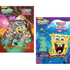 Spongebob Squarepants - Sách Thực Hành Tô Màu: Sponge Bob Đầu Bếp Siêu Phàm