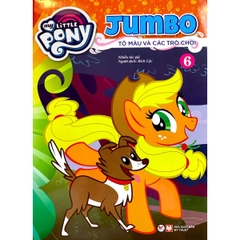 Combo 8 cuốn My Little Pony - Jumbo Tô Màu Và Các Trò Chơi 2025