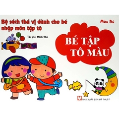 Bé Tập Tô Màu - Màu Đỏ