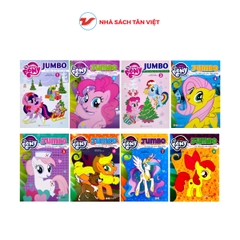 Combo 8 cuốn My Little Pony - Jumbo Tô Màu Và Các Trò Chơi 2025
