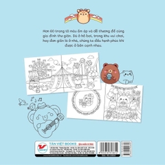 Sách Tô Màu Ấm Áp - Hạnh phúc là khi bên nhau