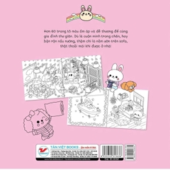 Sách Tô Màu Ấm Áp - Thật Tuyệt Vời Khi Được Ở Nhà