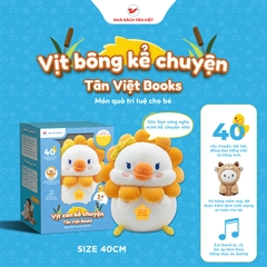 Vịt bông kể chuyện - Size 40cm - Món quà trí tuệ cho bé
