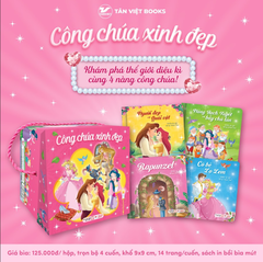 Bộ Hộp Công Chúa Xinh Đẹp - Trọn Bộ 4 Cuốn