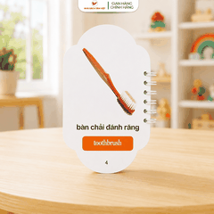 Học Từ Theo Chủ Đề - Đồ Dùng (Tái Bản 2026) - Sách cho bé tập nói