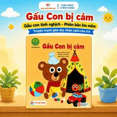 Combo 5 cuốn: Gấu con tinh nghịch - Phiên bản bìa mềm - Truyện tranh giáo dục nhân cách cho trẻ