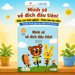 Combo 5 cuốn: Gấu con tinh nghịch - Phiên bản bìa mềm - Truyện tranh giáo dục nhân cách cho trẻ