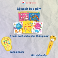 [Phiên Bản 5 Cuốn] Bút Chấm Đọc - Học Tiếng Anh Tân Việt