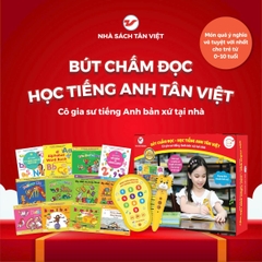 Bút chấm đọc - Học tiếng Anh Tân Việt (Trọn bộ 1 Bút + 12 cuốn sách)