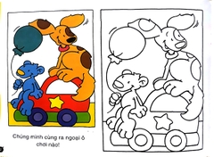 Tô Màu Theo Lứa Tuổi - Chú Hề Vui Nhộn 6 Tuổi