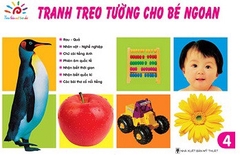 Tranh Treo Tường Cho Bé Ngoan Quyển 4