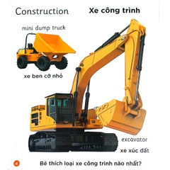 Song Ngữ Anh Việt - Cuốn Sách Đầu Tiên Của Tớ Về: Vehicles – Phương tiện giao thông