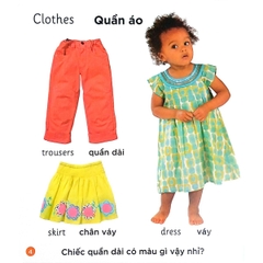 Song Ngữ Anh Việt - Cuốn Sách Đầu Tiên Của Tớ Về: Words – Từ vựng