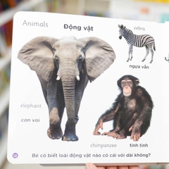 Song Ngữ Anh Việt - Cuốn Sách Đầu Tiên Của Tớ Về: Animals – Động vật