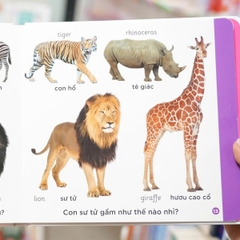 Song Ngữ Anh Việt - Cuốn Sách Đầu Tiên Của Tớ Về: Animals – Động vật