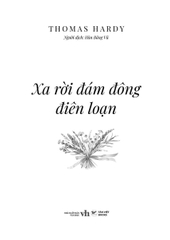 Xa Rời Đám Đông Điên Loạn - Thomas Hardy