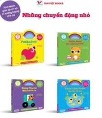 Combo 4 cuốn: Những Chuyển Động Nhỏ Kích Thích Giác Quan - Song Ngữ Anh Việt