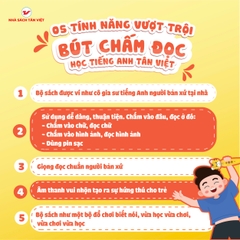 Bút chấm đọc - Học tiếng Anh Tân Việt (Phiên bản con Hổ)