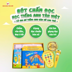 Bút Chấm Đọc - Học Tiếng Anh Tân Việt - [Phiên Bản 6 Cuốn Bìa Mềm]