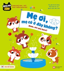 Combo 6 cuốn English Zoo: Sách tương tác Song ngữ Anh Việt - Phát triển ngôn ngữ (New)