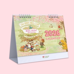 Lịch Gia Đình Mèo Cam - Tân Việt