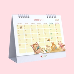 Lịch Gia Đình Mèo Cam - Tân Việt